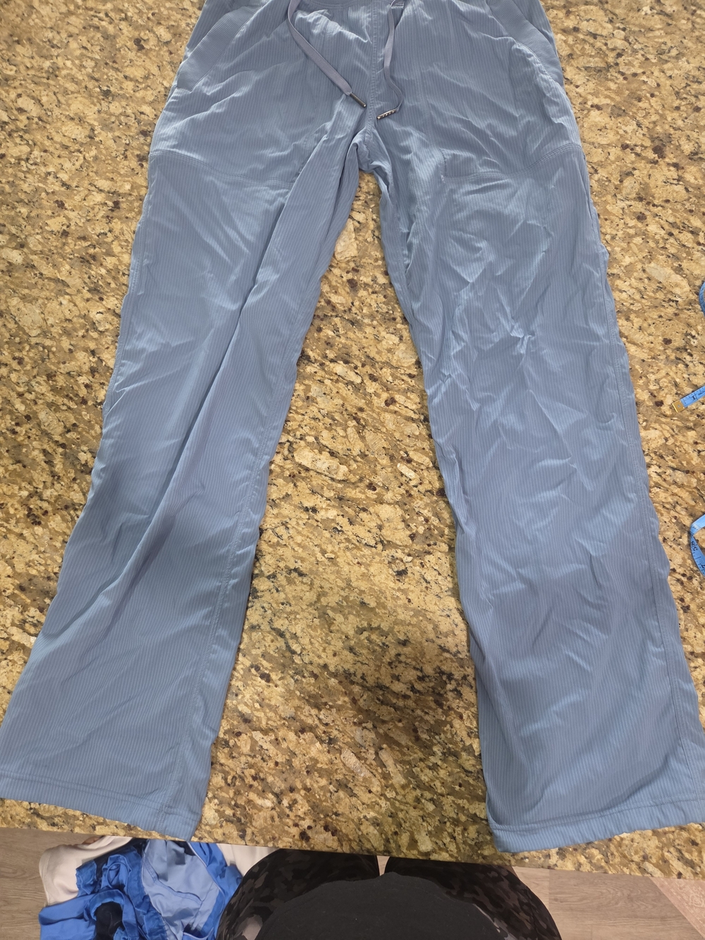 lululemon athletica Slate Blue Ribbed Dance Studio Pants